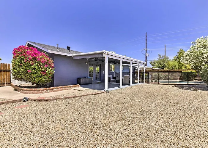 3 Mi To Asu! Snowbird Poolside Escape In Holiday home *